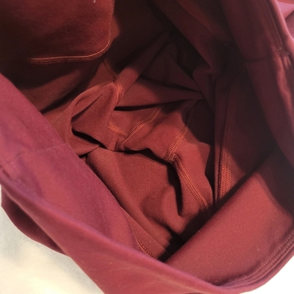 Kora Athletic Workout Leggings‎ Maroon Women's Size  Small - Picture 7 of 13